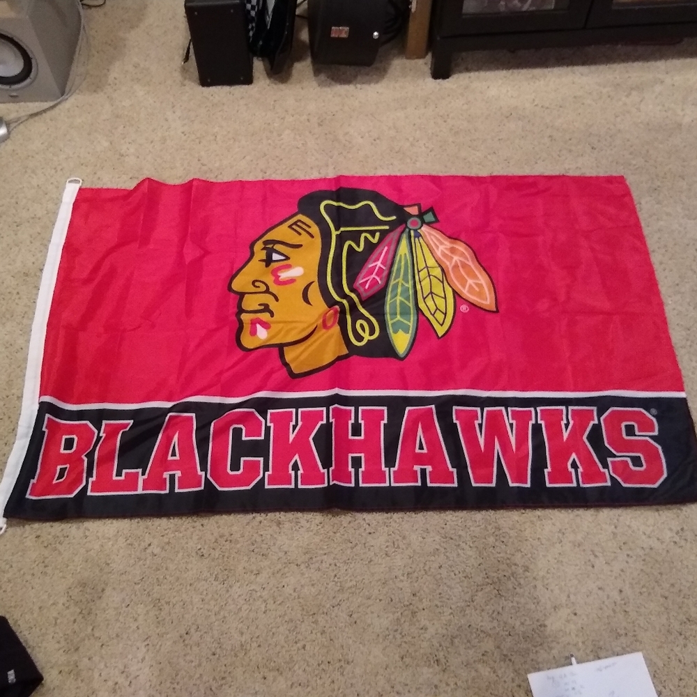 Blackhawks flag 3x5